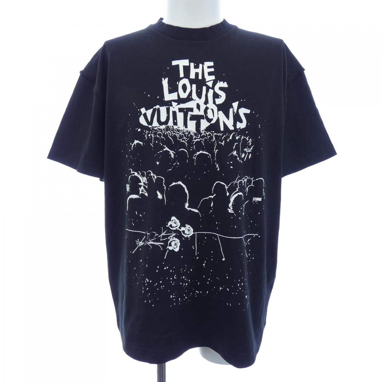 ルイヴィトン LOUIS VUITTON LVコンサートプリント HOY10WNPG Tシャツ