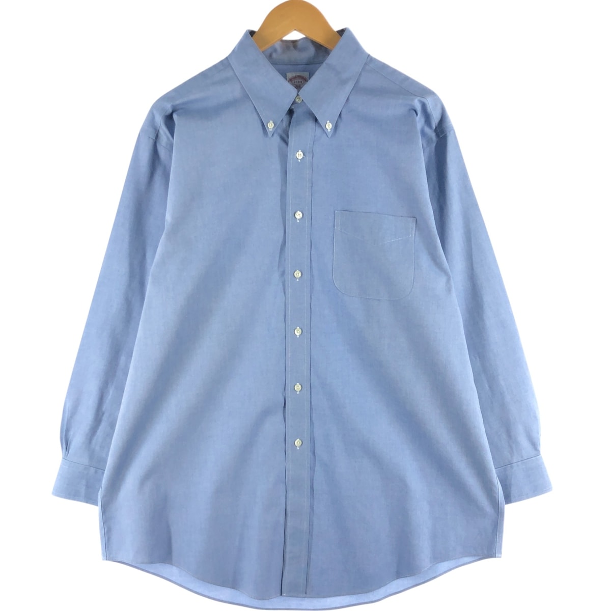 古着 ブルックスブラザーズ Brooks Brothers 346 長袖 ボタンダウンシャツ メンズXL相当/eaa558917