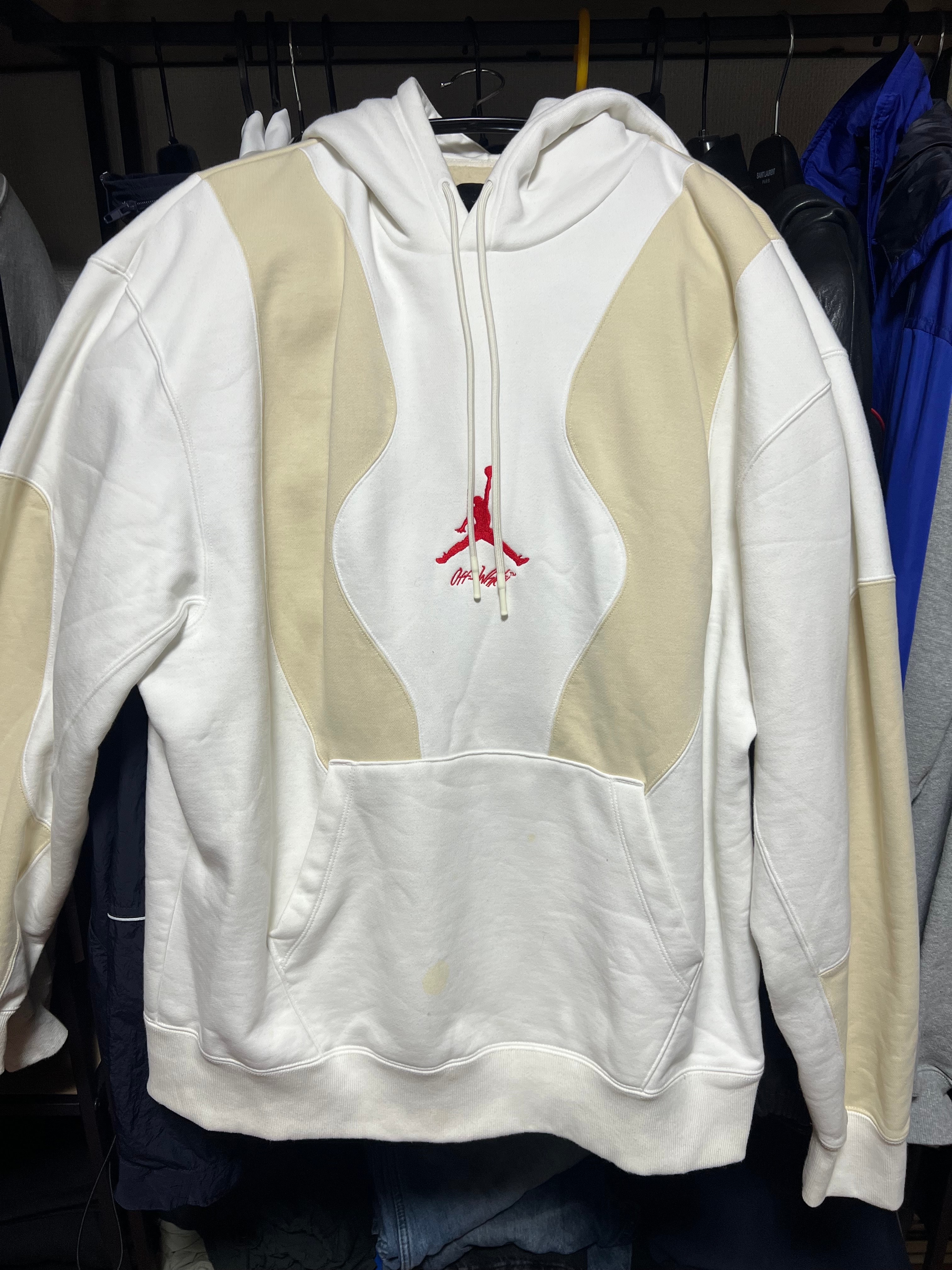 OFF-WHITE / Jordan Hoodie "White"