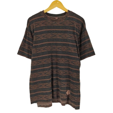 90s MADE IN USA 総柄クルーネックS/S Tシャツ【1143447927369】