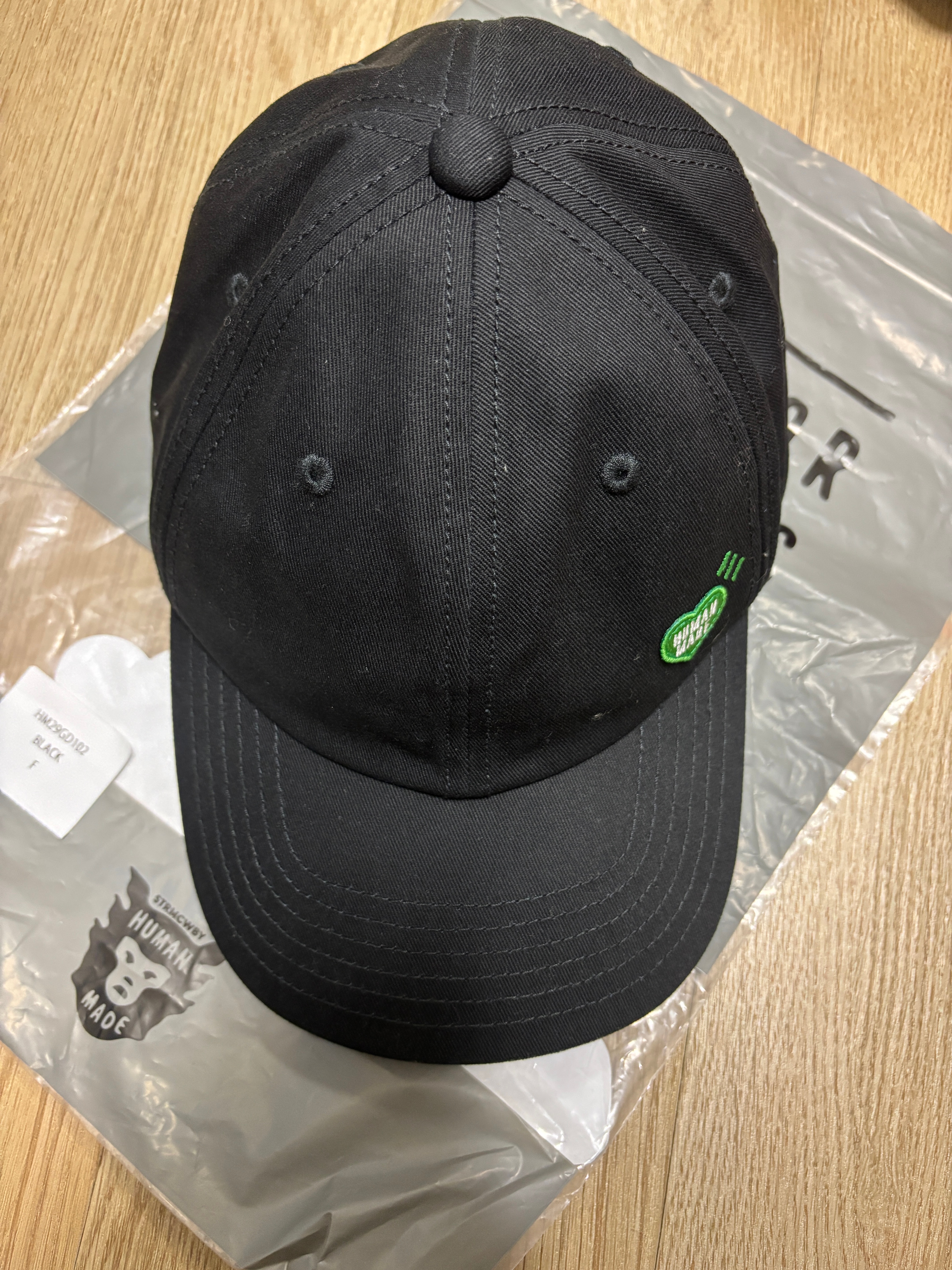 HUMAN MADE Stores Exclusive 6Panel Twill Cap 1928 "Black"