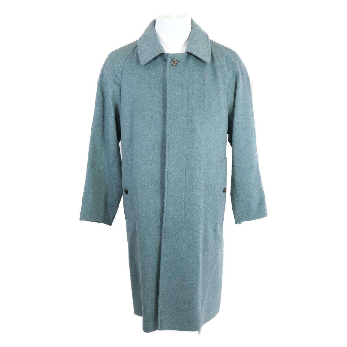 バーバリー 【新品同様/国内正規】4056805 カシミヤ100% ステンカラー 48