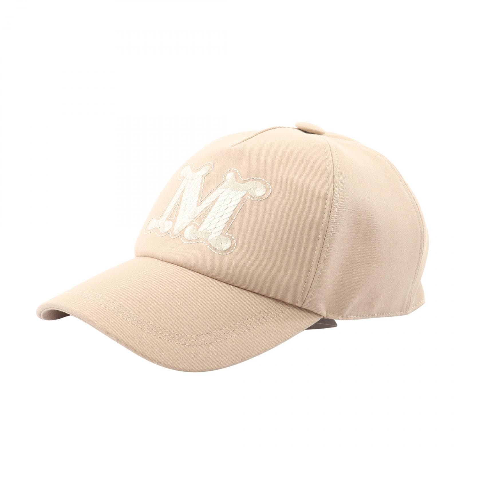 マックスマーラ MAX MARA MXARIBALDO キャップ 帽子 コットン レディース ベージュ系 2614571041600001 【新品】