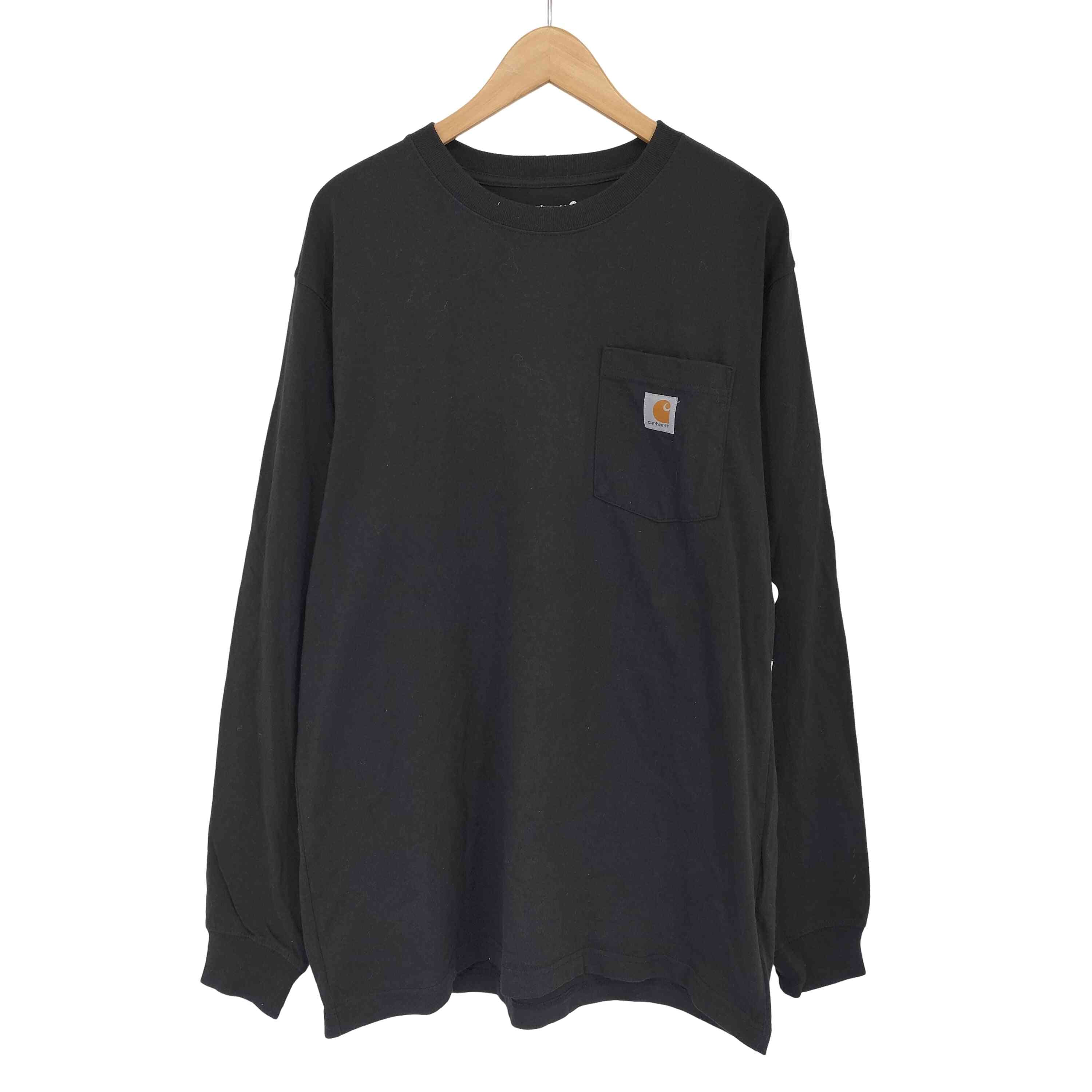 LOOSE FIT HEAVYWEIGHT LONG-SLEEVE POCKET T-SHIRT【1142212201635】