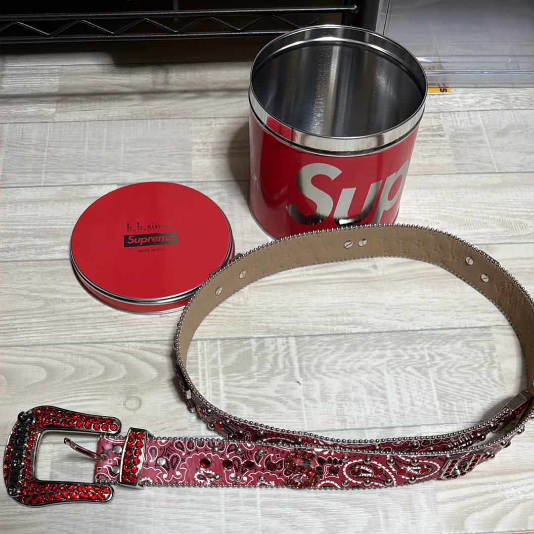 Supreme Last Supper Leather Belt 