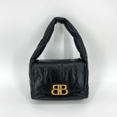 BALENCIAGA(バレンシアガ) モナコ スリングバッグ 787896 ハンドバッグ ブラック