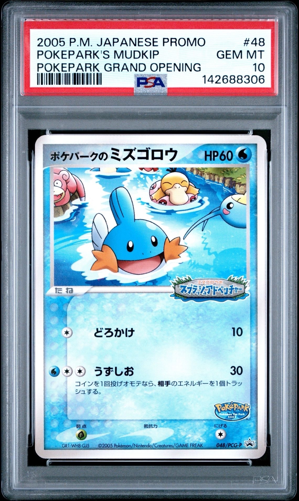 PSA10】ポケパークのミズゴロウ P [PCG-P 048](プロモーションカード