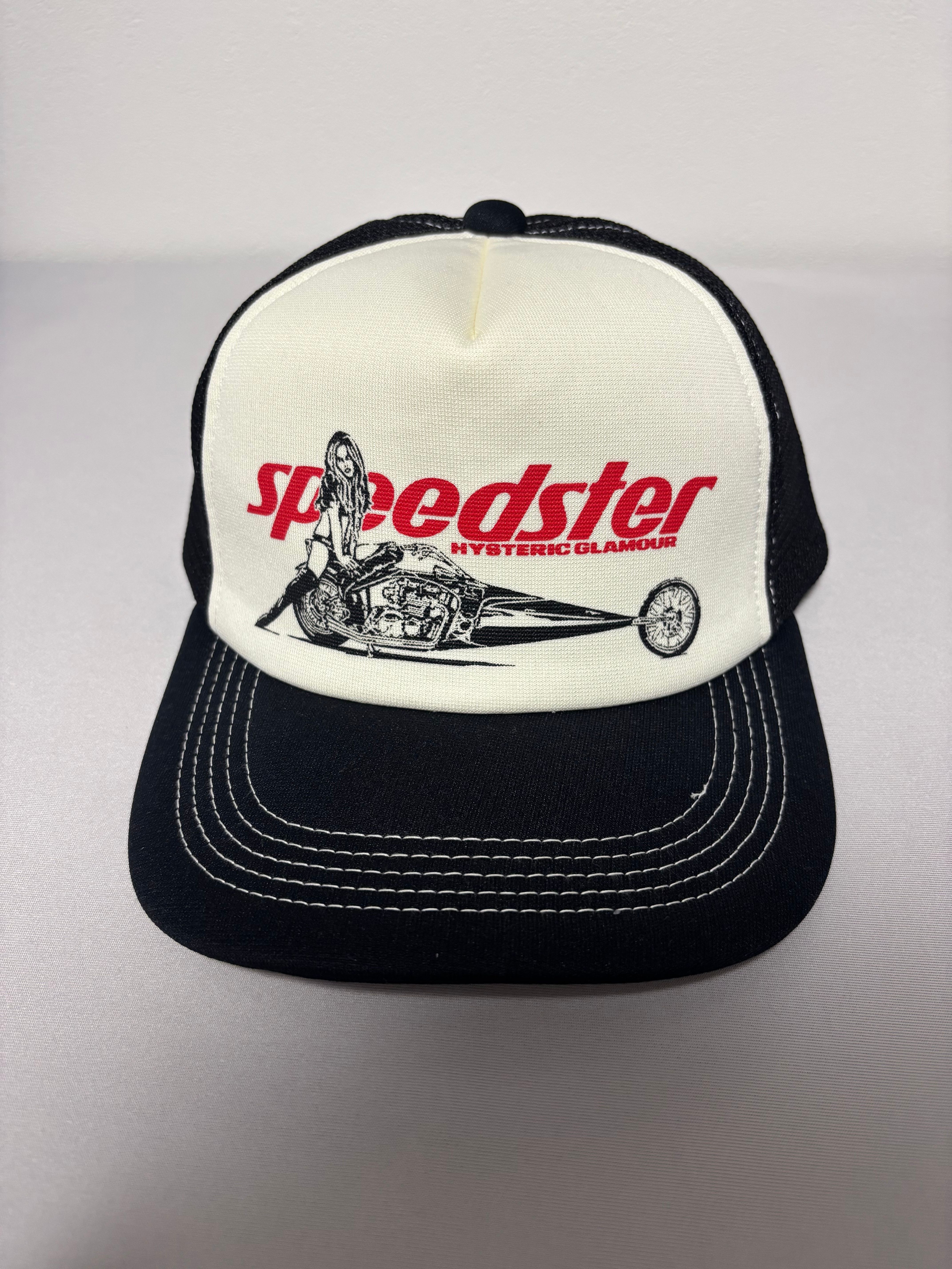 HYSTERIC GLAMOUR Speedster Mesh Cap "Black"