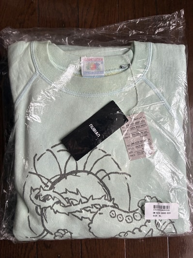 SAINT Mxxxxxx 23AW CRW N SWT Jesus "Blue"