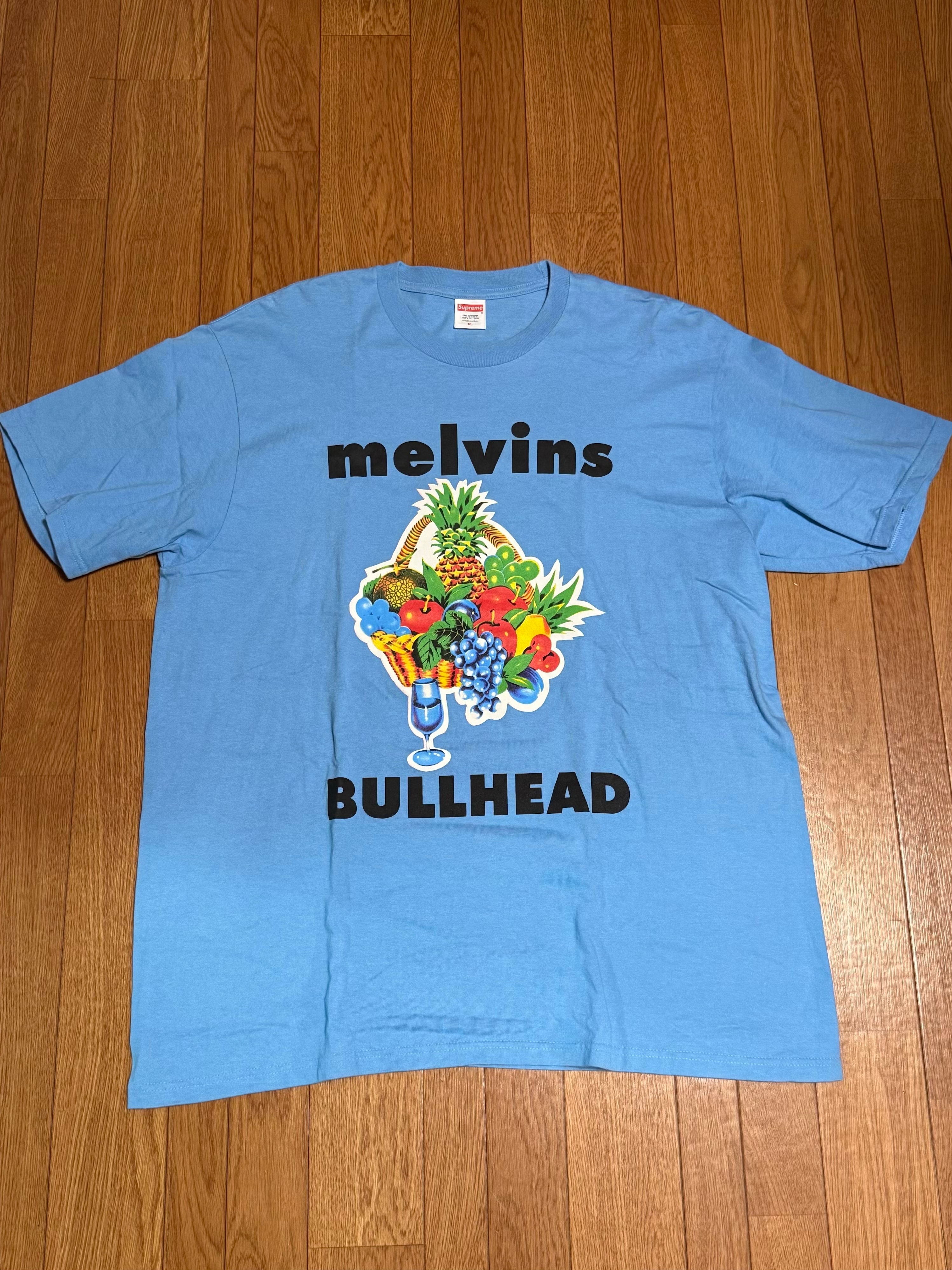 Supreme x Melvins Bullhead Tee "Bright Blue"