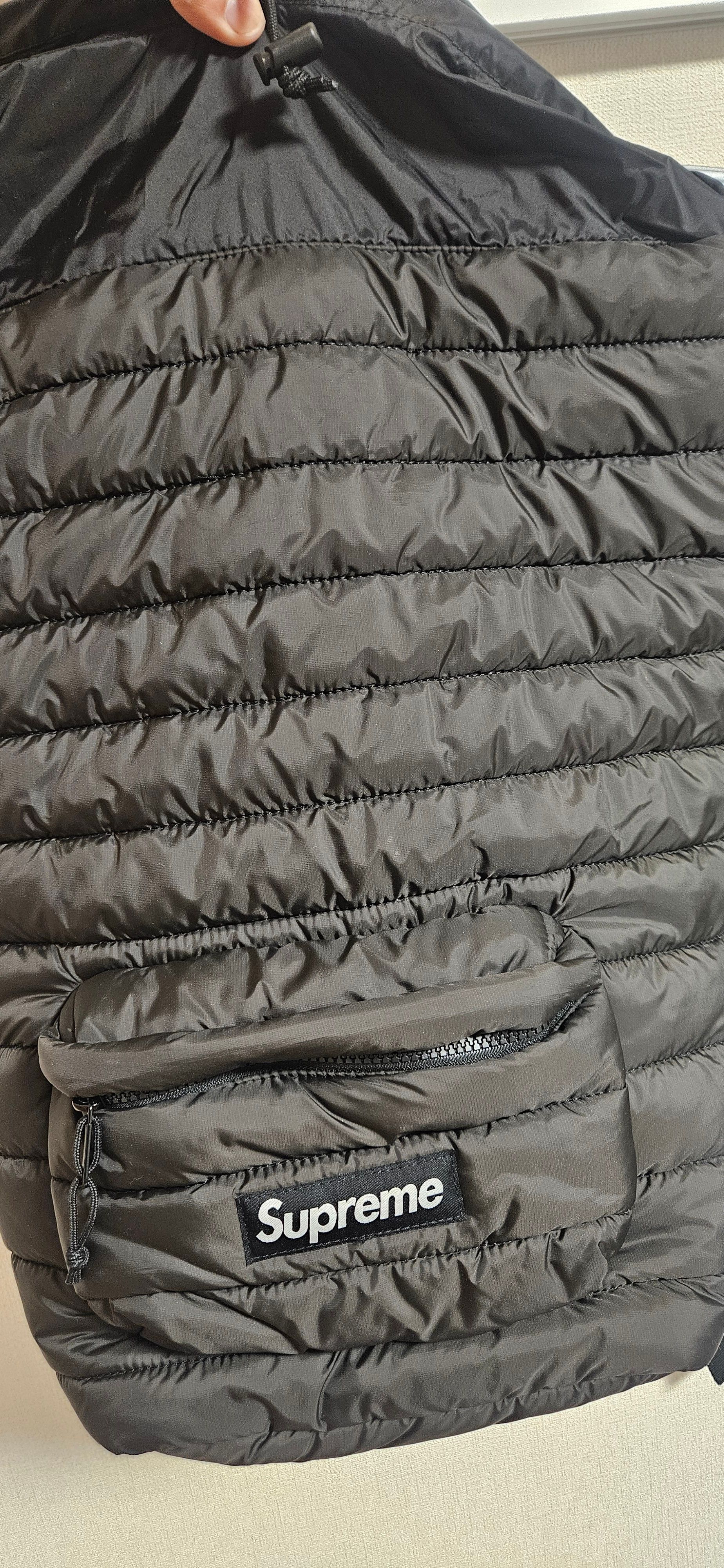 Supreme Puffer Backpack "Black"