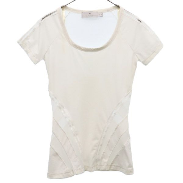 adidas by Stella McCartney アディダス ステラマッカトニー 半袖 Tシャツ S ホワイト クルーネック