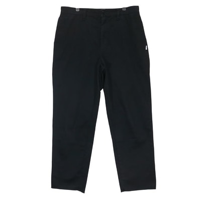 WTAPS ダブルタップス 19AW KHAKI/TROUSERS.COPO.TWILL 192WVDT-PTM06 カーキ トラウザーズ コットン ポリエステル ツイル ブラック ワークパンツ ボトムス サイズ03(L)