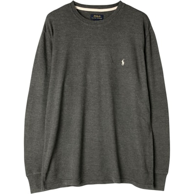 古着 ラルフローレン Ralph Lauren POLO RALPH LAUREN SLEEPWEAR サーマルロンT ハニカム メンズXL相当/eaa587774