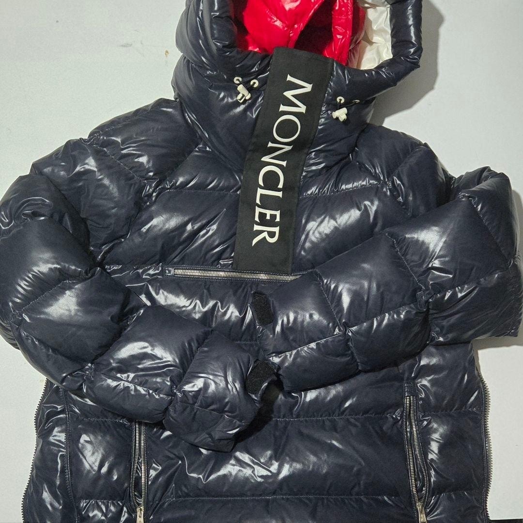MONCLER x KITH Lachat Down Hoodie "Navy"