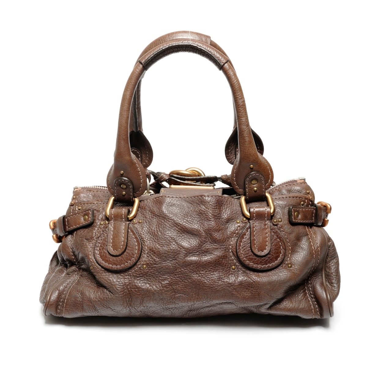 クロエ Chloe ハンドバッグ パディントン レザー ベージュ バッグ 