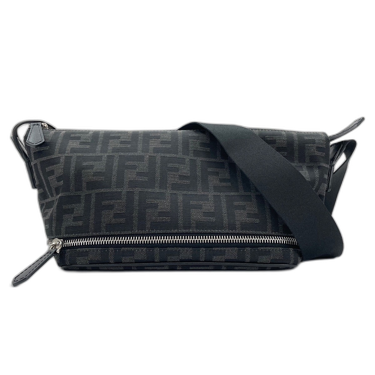 フェンディ FENDI ベルトバッグ ショルダーバッグ キャンバス【中古】