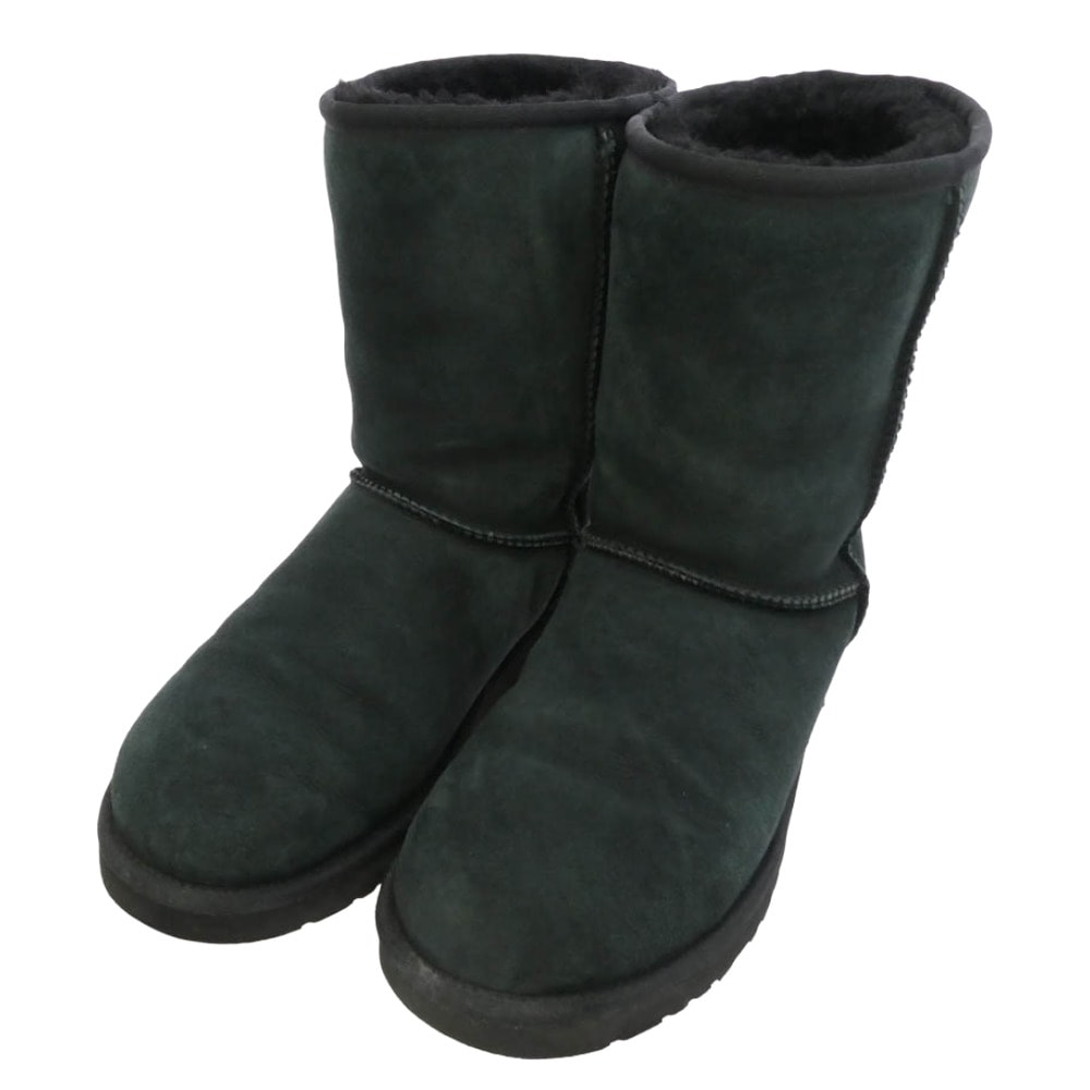 UGG アグ australia ムートンブーツ ブラック系 27cm【中古】