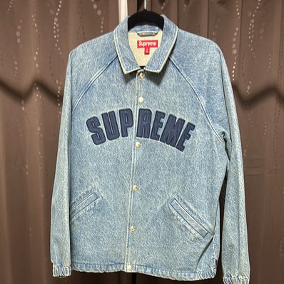 Supreme Arc Denim Coaches Jacket "Washed Indigo"