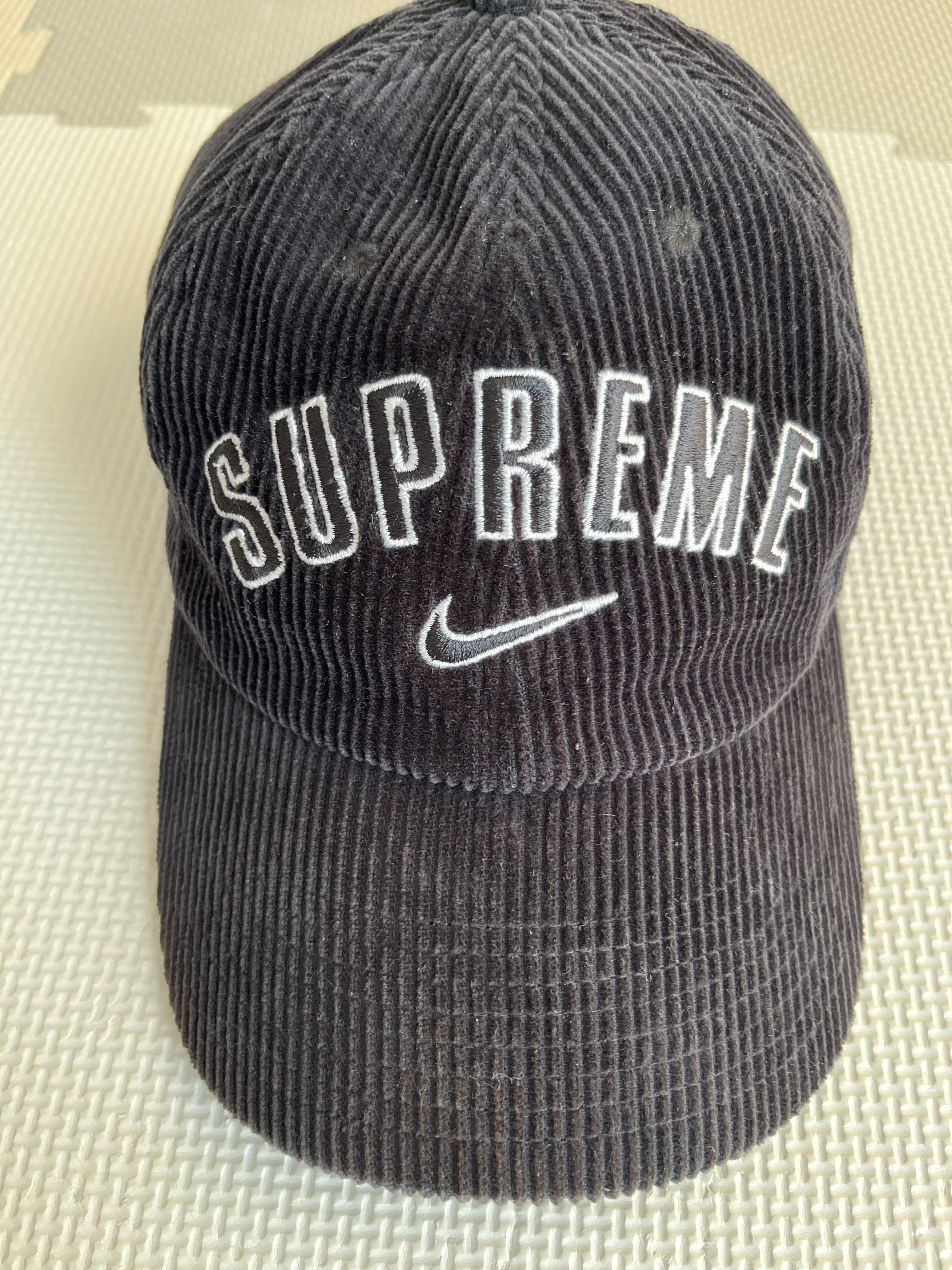 Supreme / Nike Arc Corduroy 6-Panel "Black"