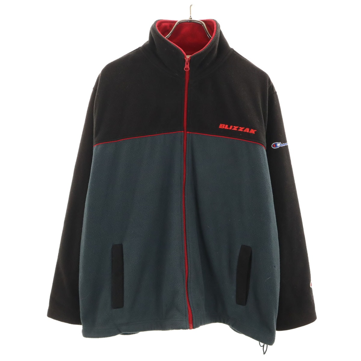Champion チャンピオン BRIDGESTONE ジップジャケット ブラック