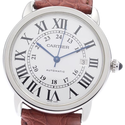 ☆良品 カルティエ ロンドソロ XL W6701010 メンズ 【中古】