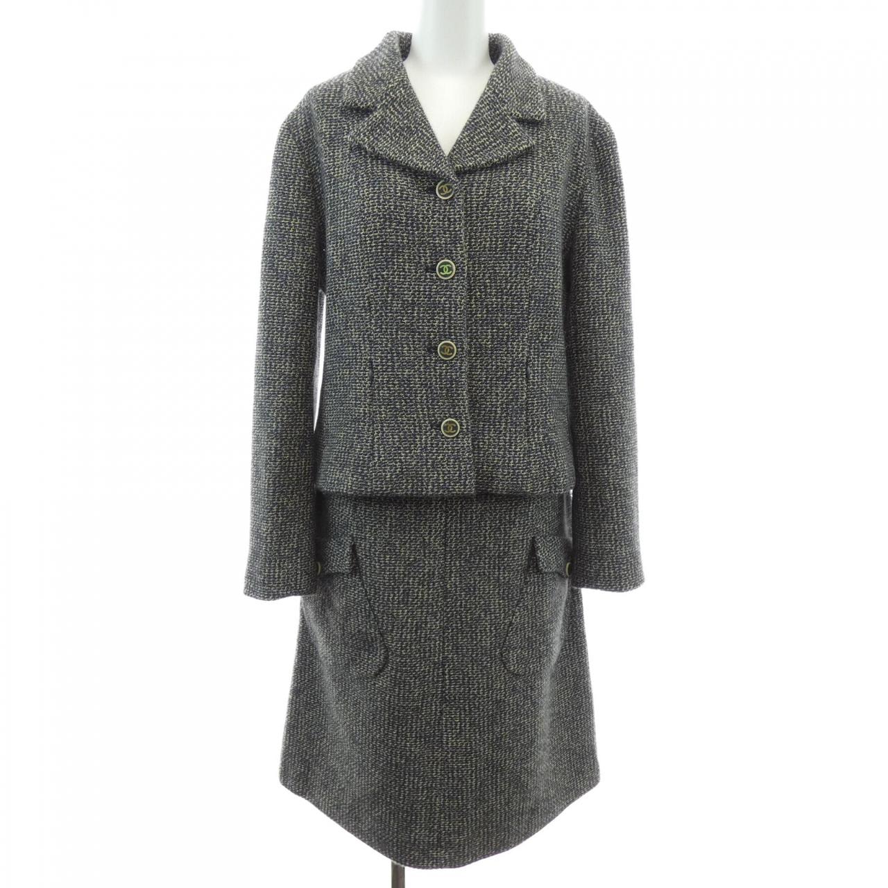 【ヴィンテージ】シャネル CHANEL P18650V10570 01A. スーツ