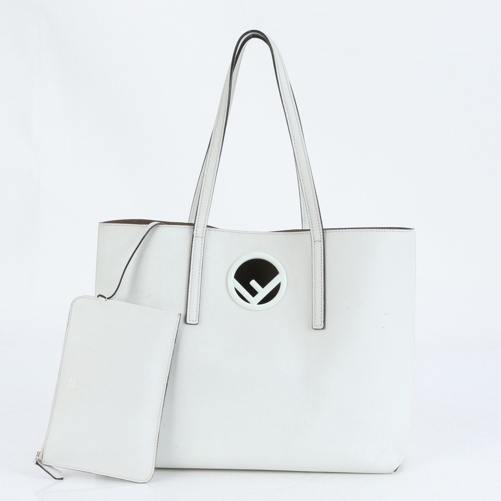 ■極美品 フェンディ エフイズ 8BH348 トート バッグ レザー