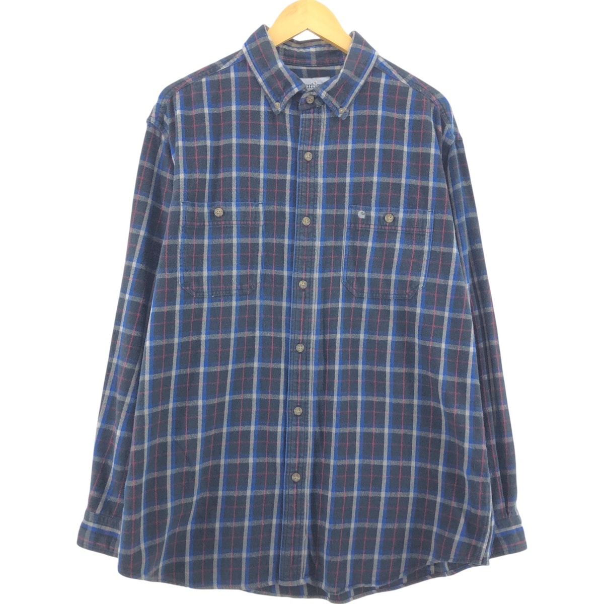 古着 カーハート Carhartt 長袖 フランネルチェックシャツ メンズXL相当/eaa549085