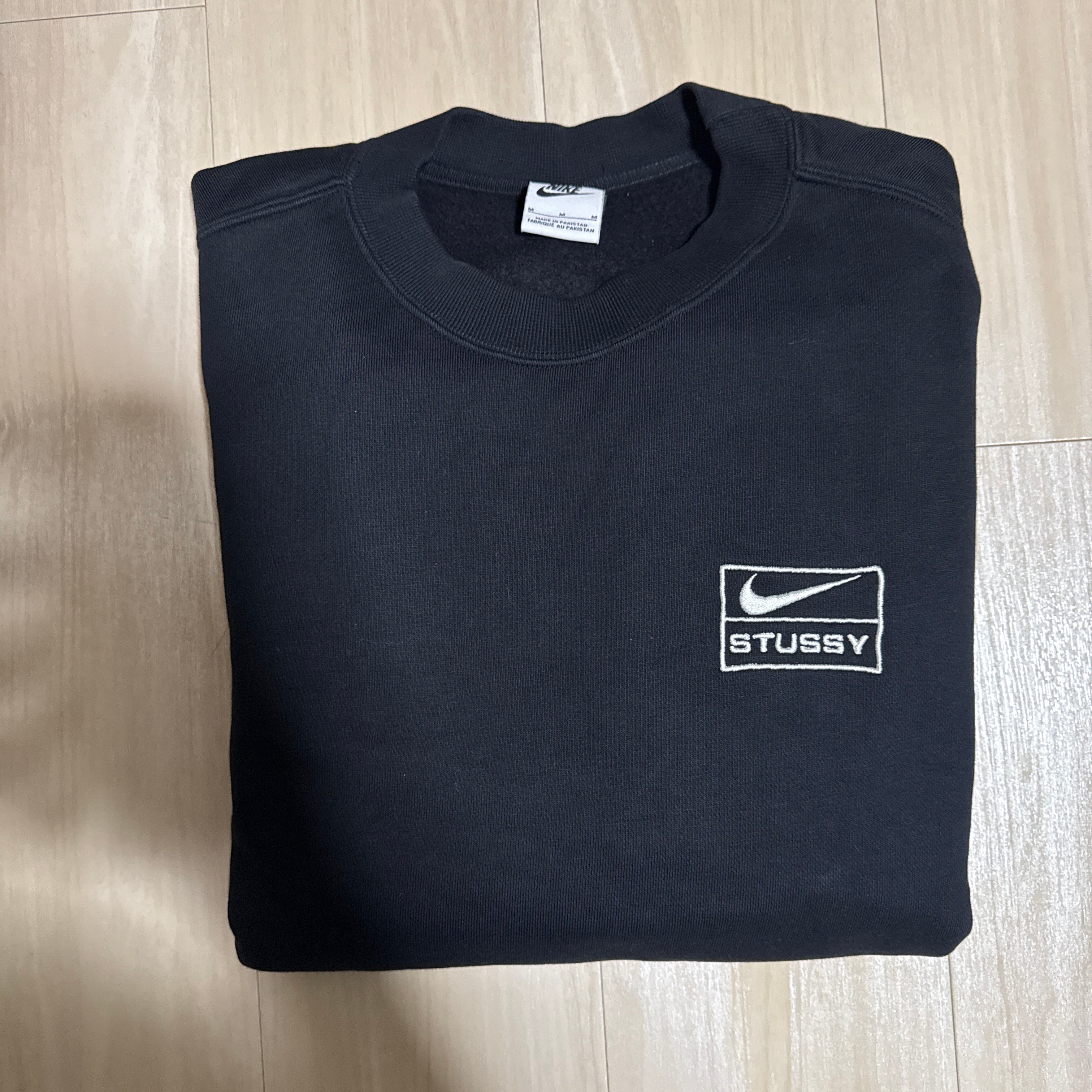 Stussy x Nike Wash Crew (US Size) "Black" DO5310-010