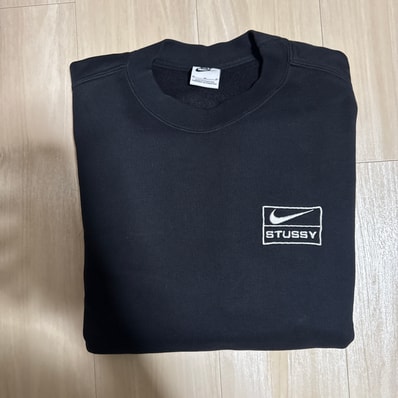 Stussy x Nike Wash Crew (US Size) "Black" DO5310-010