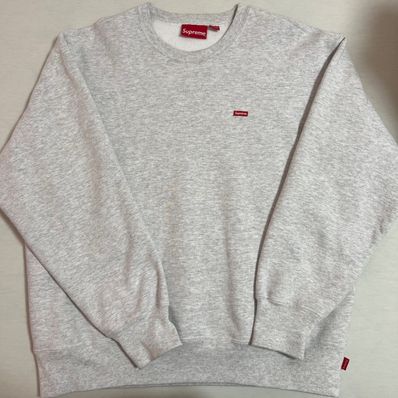 Supreme Small Box Crewneck "Ash Grey" (21FW)