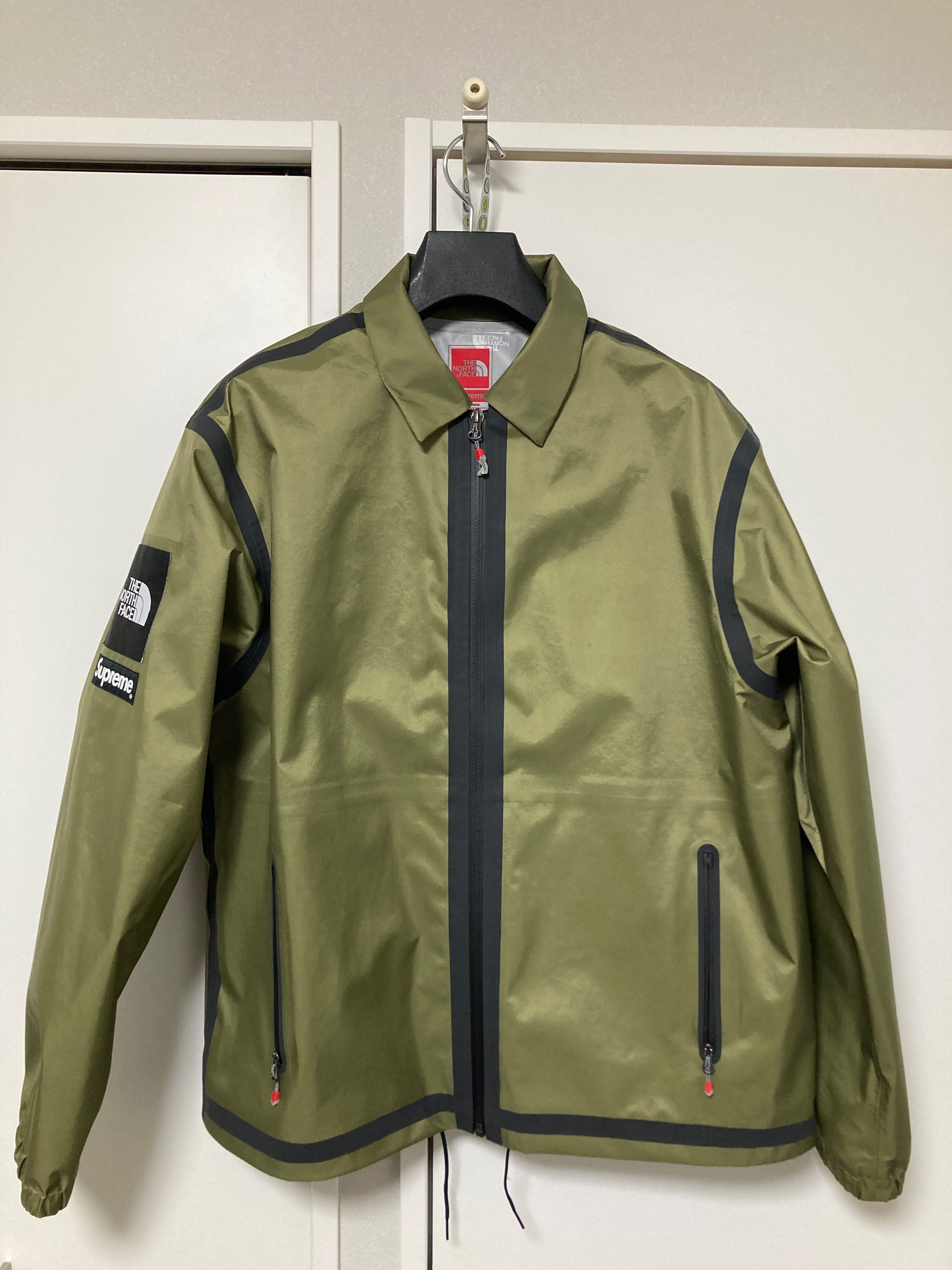Supreme x The North Face Summit Series Outer Tape Seam Coaches Jacket "Olive"