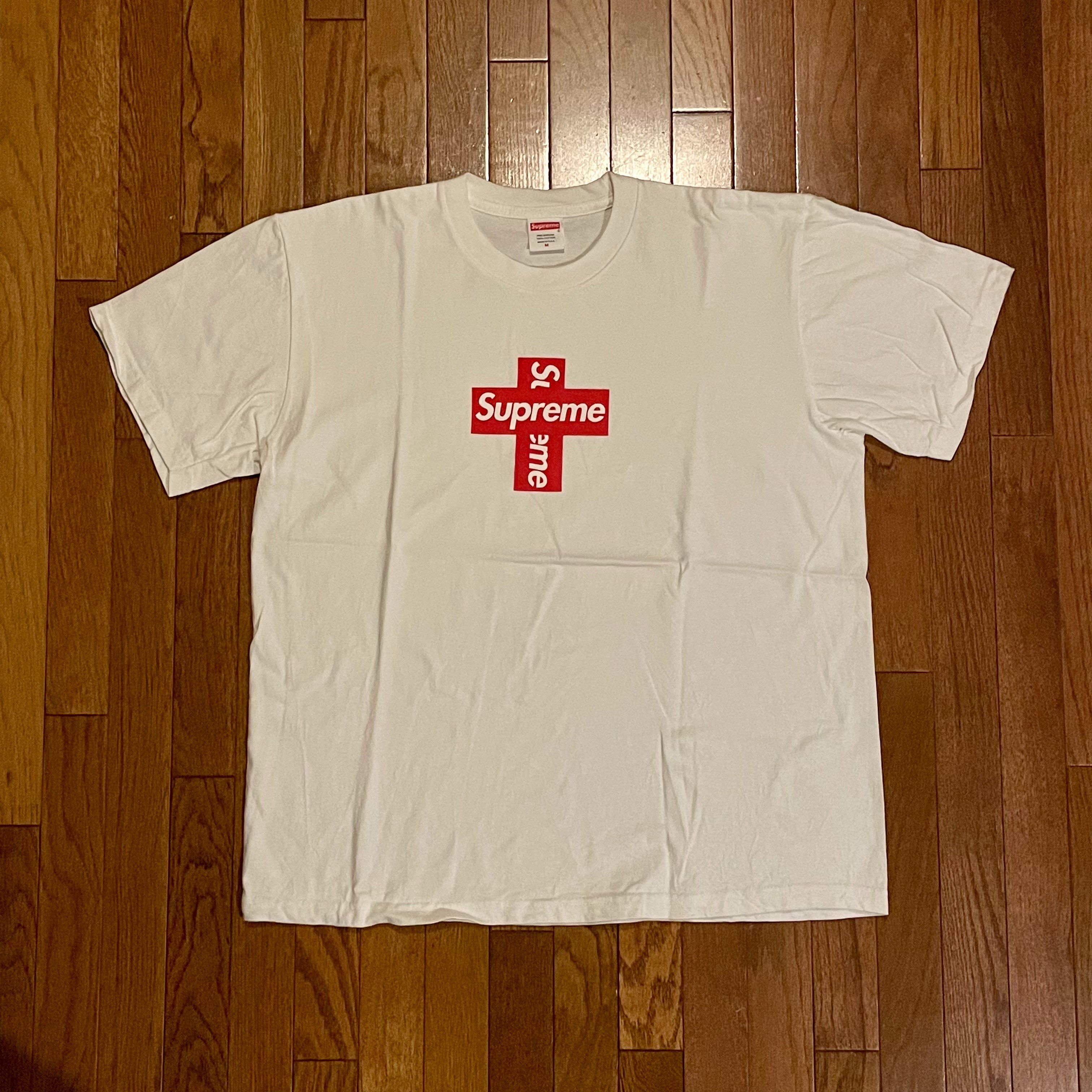 Supreme Cross Box Logo Tee "White"