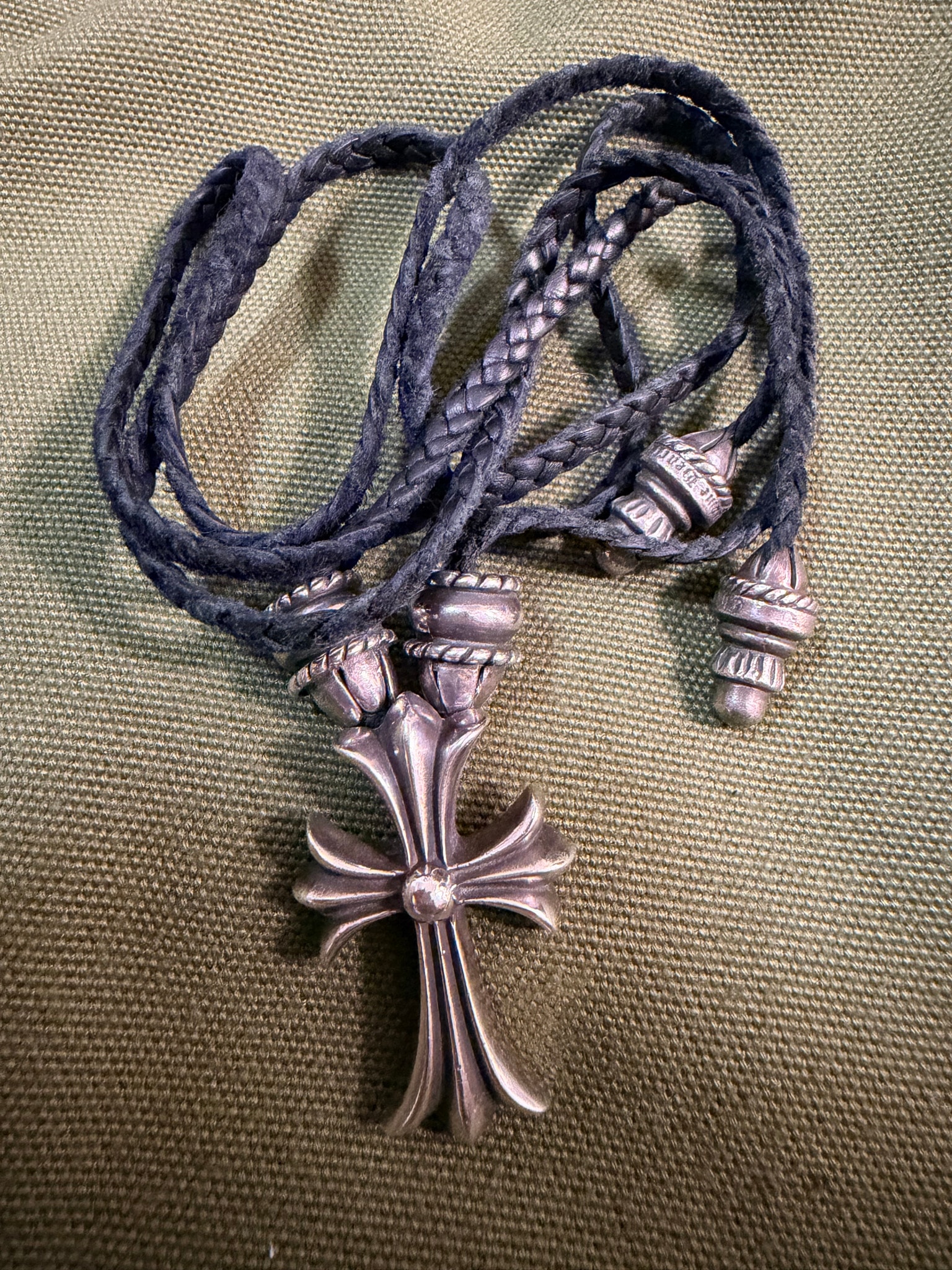 Chrome Hearts CH Cross Small Pendant "Silver"