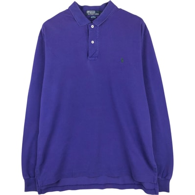 古着 ラルフローレン Ralph Lauren POLO by Ralph Lauren 長袖 ポロシャツ メンズL相当/eaa616701