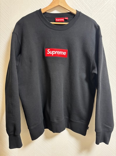 Supreme Box Logo Crewneck "Black" (22FW)