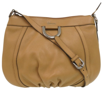 グッチ アビー 265691 レザー キャメル ショルダ