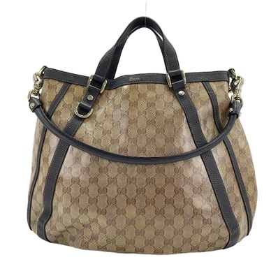 グッチ GUCCI GGクリスタル アビー 2WAY ハンドバッグ【中古】