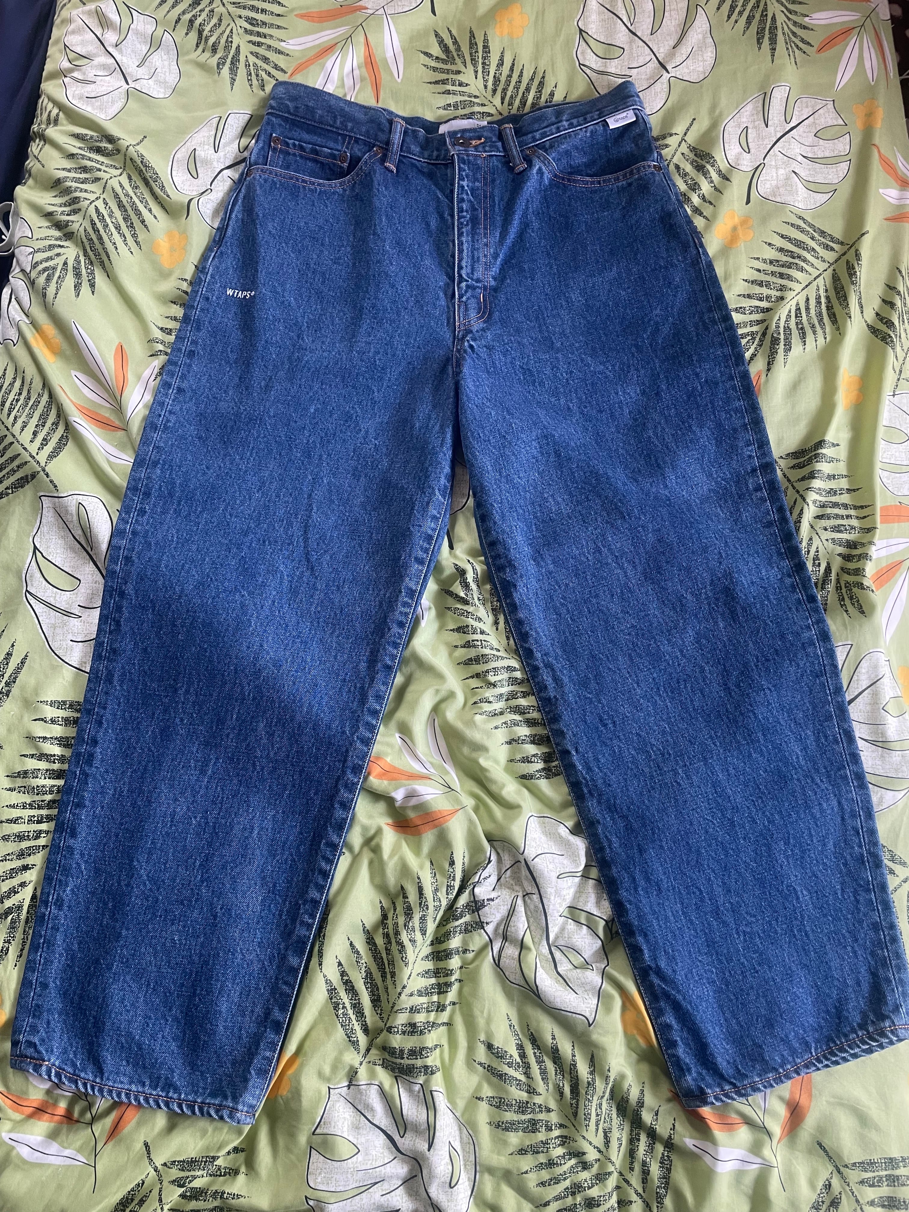 Wtaps Blues Straight / Trousers / Cotton. Denim. Cacto "Indigo"