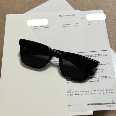 Gentle Monster x Maison Margiela MM110 01 "Black"