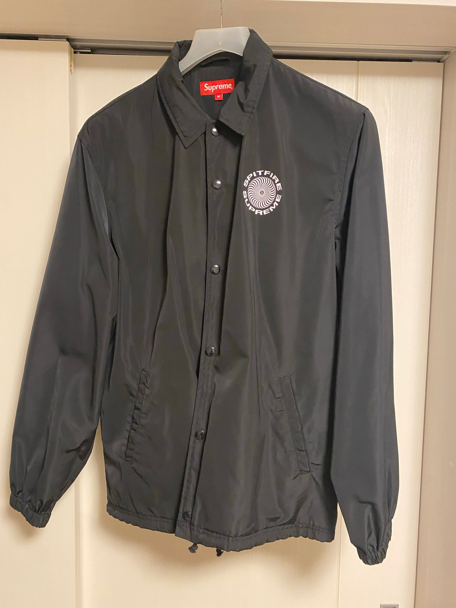 Supreme x Spitfire Coaches Jacket "Black"