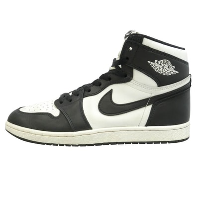 NIKE ナイキ BQ4422-001 Air Jordan 1 High '85 エアジョーダン1 ハイカット スニーカー ブラック系 ホワイト系 28cm【中古】