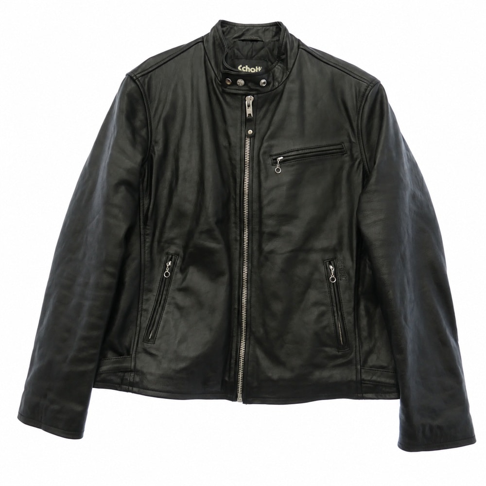 schott ショット LC-940-D クラシックレーサー シングル ラーダース レザー ジャケット ブラック系【中古】