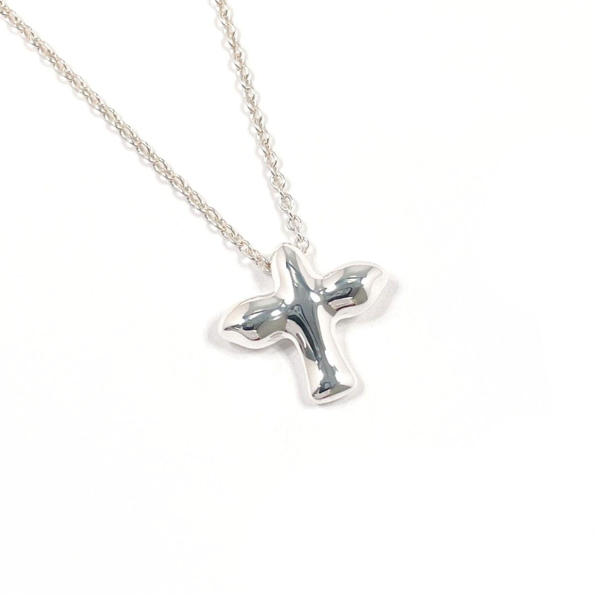 ティファニー ネックレス バード クロス エルサペレッティ  シルバー