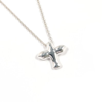 ティファニー ネックレス バード クロス エルサペレッティ シルバー