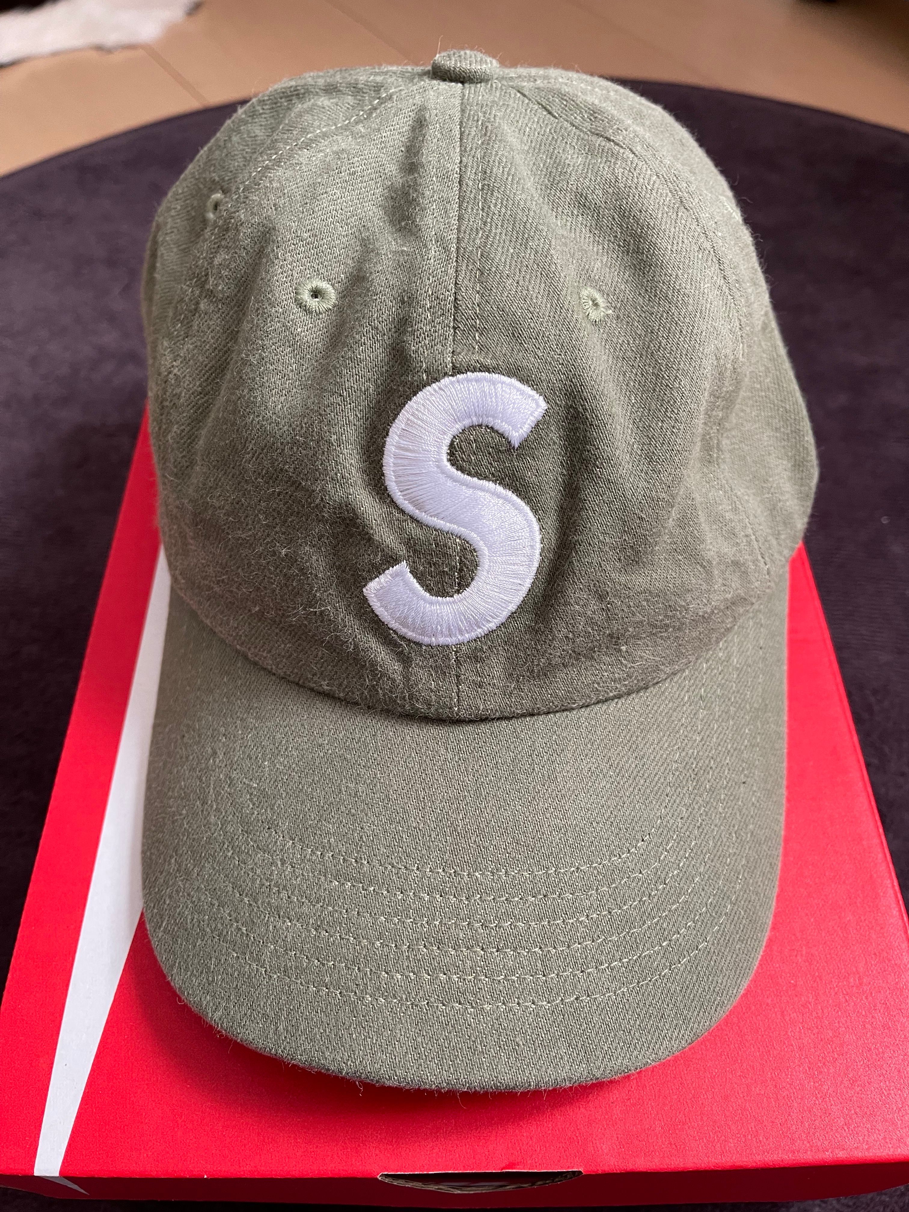 Supreme Kevlar Denim S Logo 6-Panel "Olive"