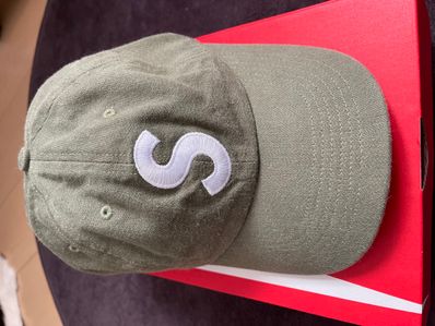 Supreme Kevlar Denim S Logo 6-Panel "Olive"