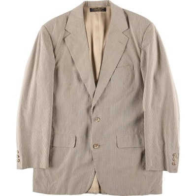 古着 80年代 ブルックスブラザーズ Brooks Brothers チェック柄 テーラードジャケット USA製 メンズL相当/eaa600017