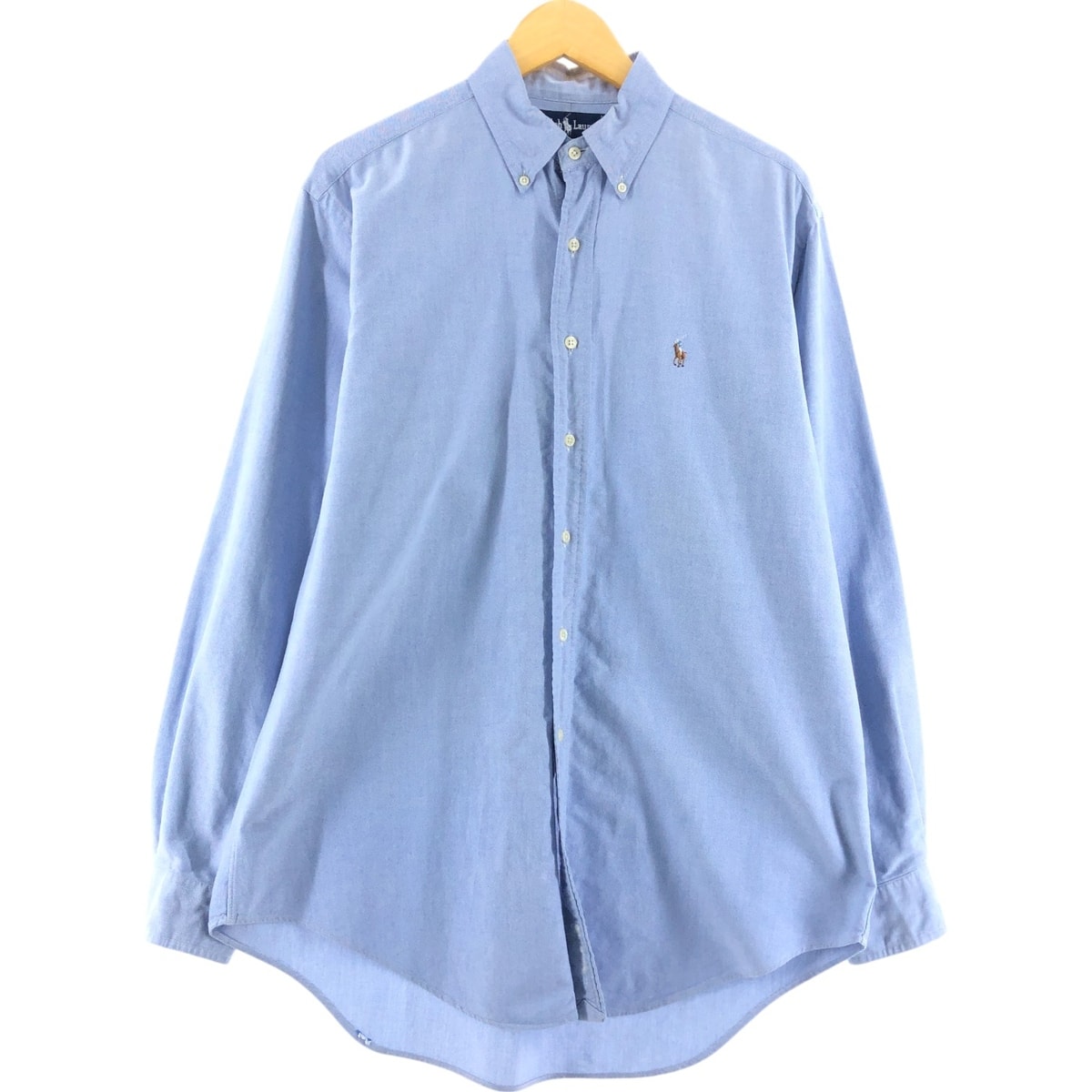 古着 ラルフローレン Ralph Lauren YARMOUTH 長袖 ボタンダウンシャツ メンズM相当/eaa527834